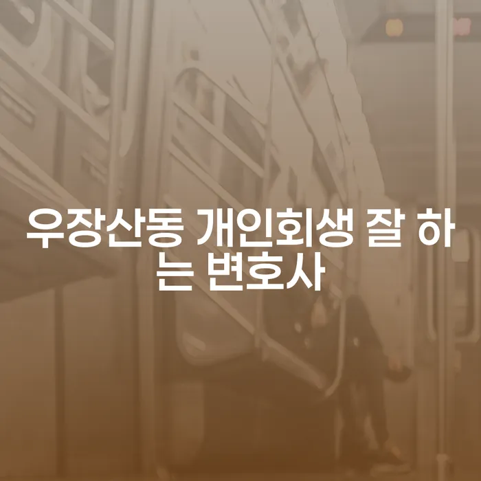 우장산동 개인회생 잘 하는 변호사