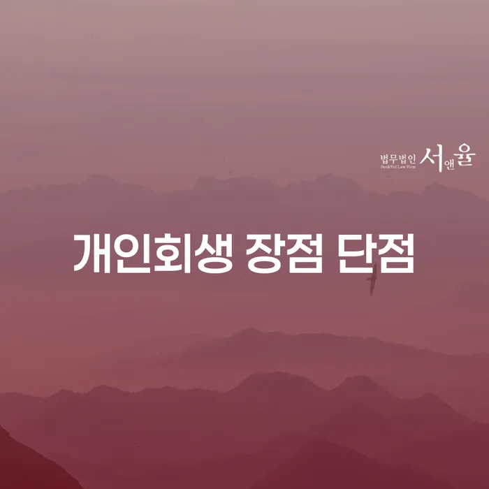 약수동 개인회생 장점과 단점 이해하기