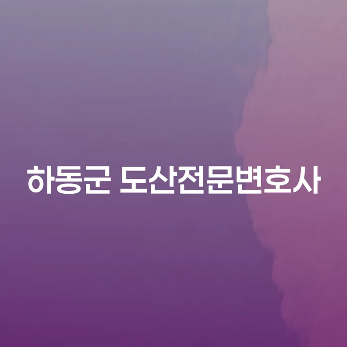하동군 도산전문변호사와 함께하는 전세사기개인회생, 어떻게 해결할 수 있을까요?